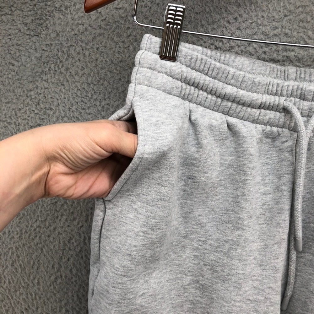 Aritzia Tna Sweatfleece Sweatpants Womens XS Regular Gray Boyfriend Fit Joggers - Picture 3 of 10